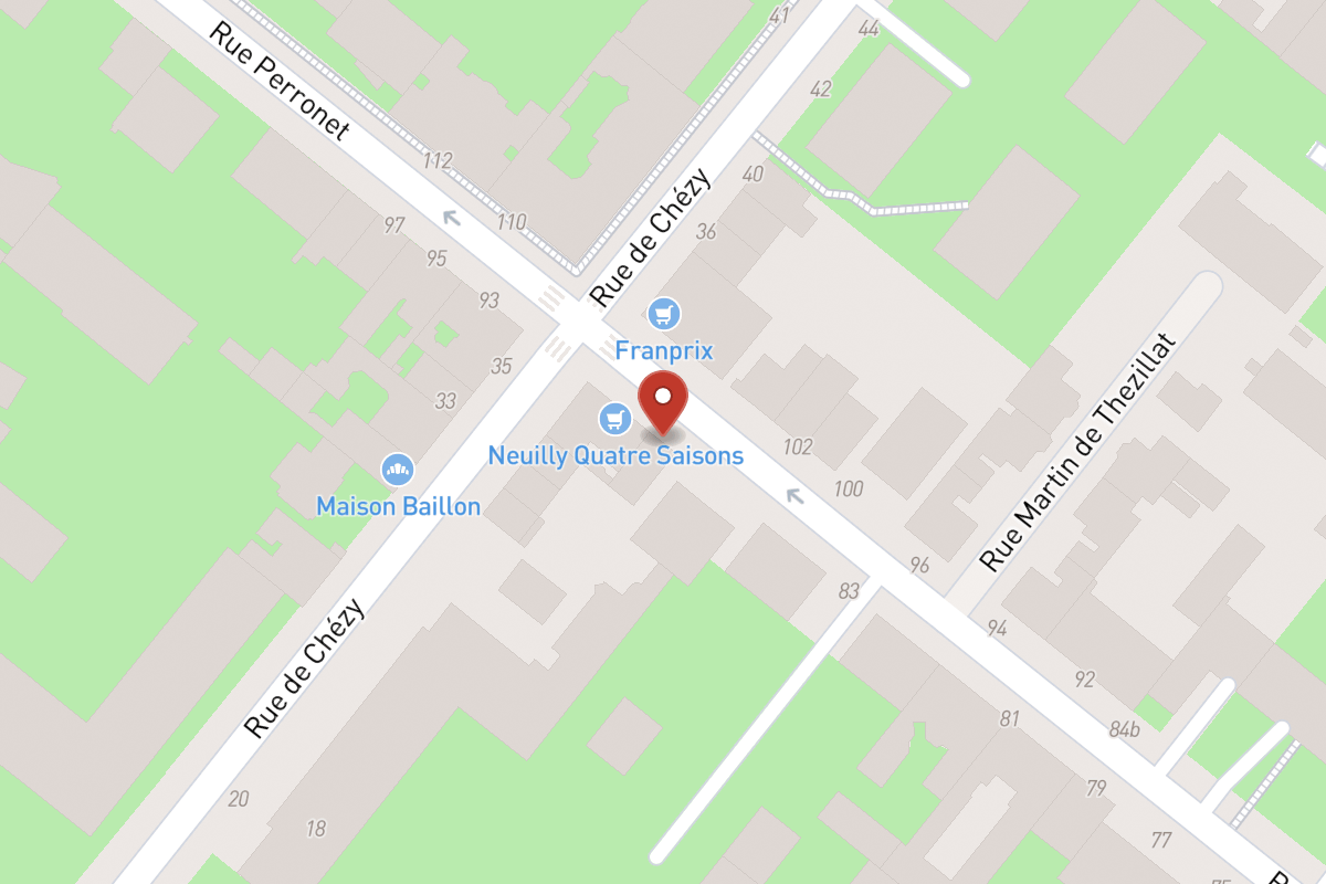 Plan de situation — 89 Rue Perronet