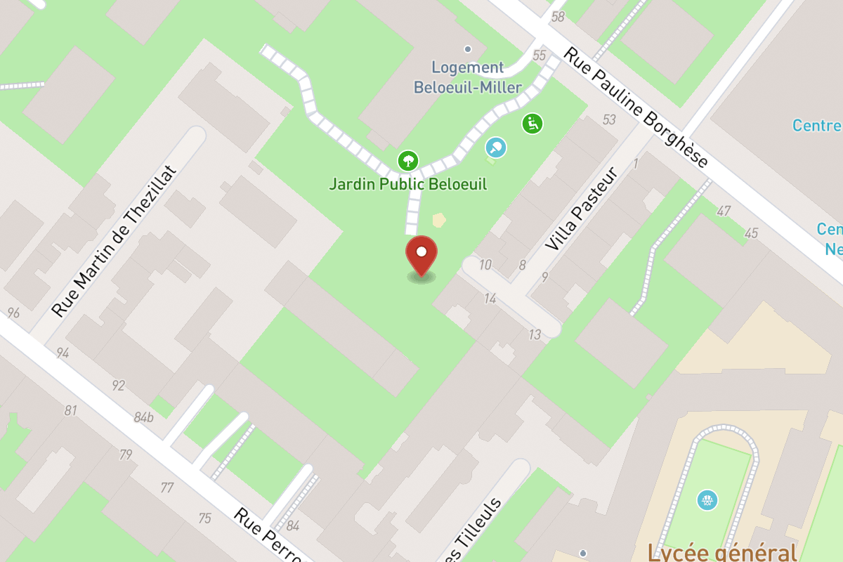 Plan de situation — 9 Rue Perronet