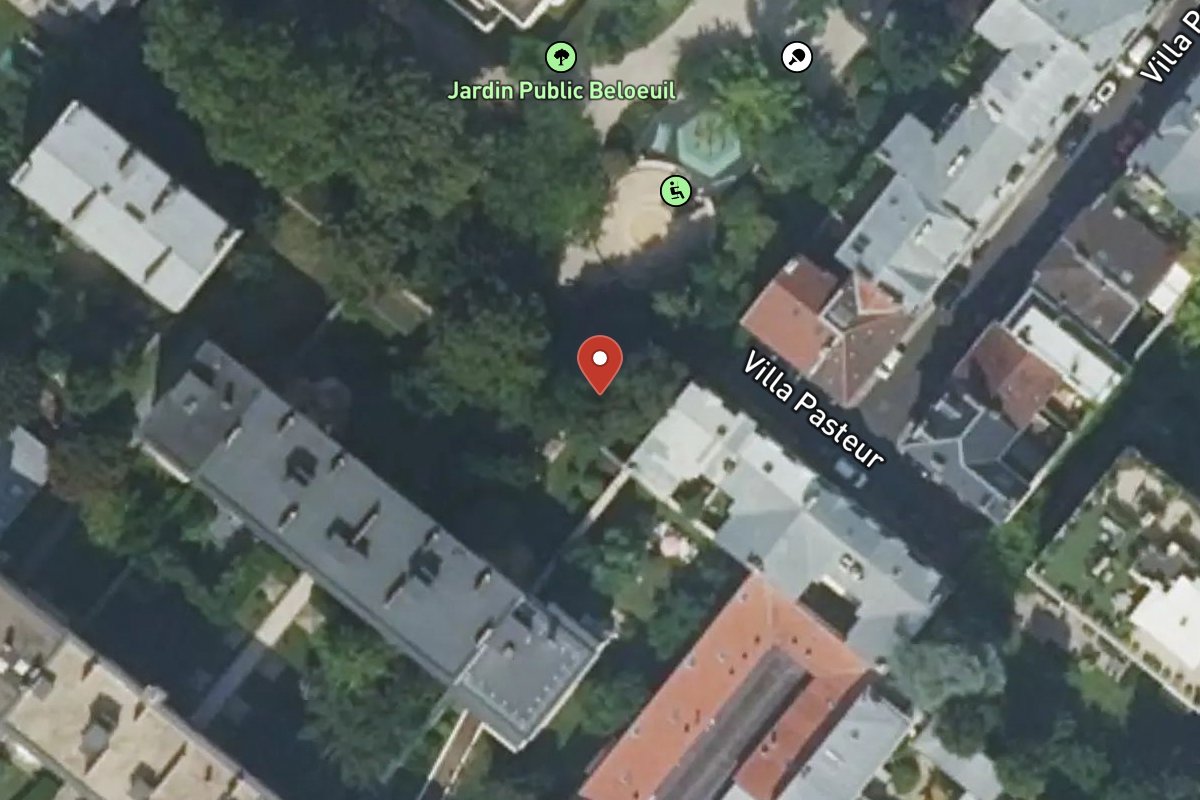 Vue satellite — 9 Rue Perronet