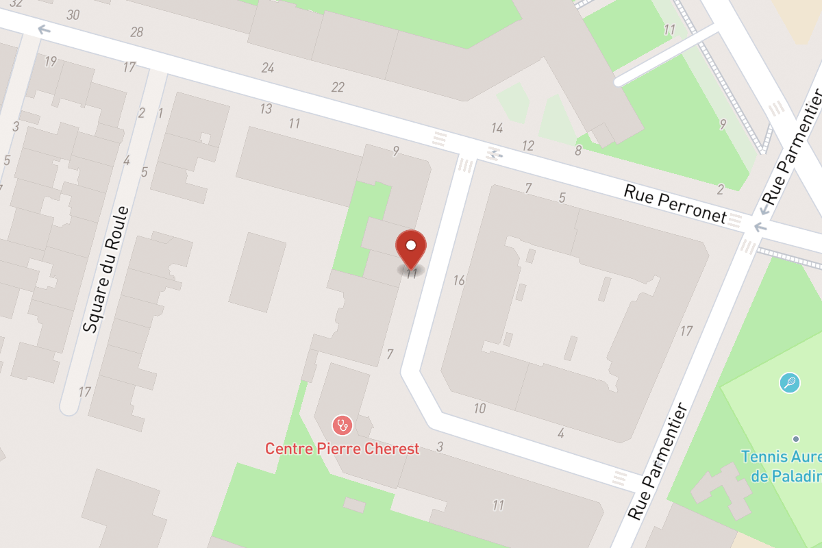 Plan de situation — 11 Rue Pierre Chérest