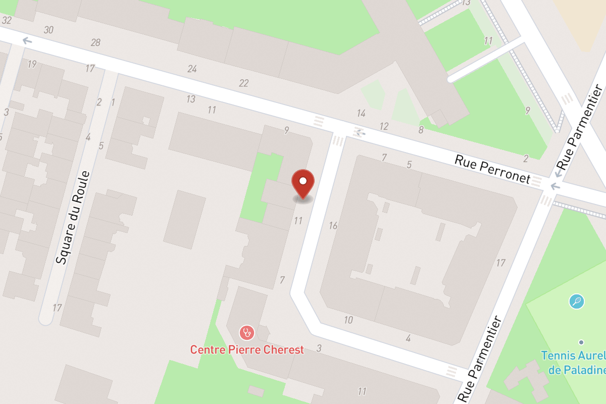 Plan de situation — 13 Rue Pierre Chérest