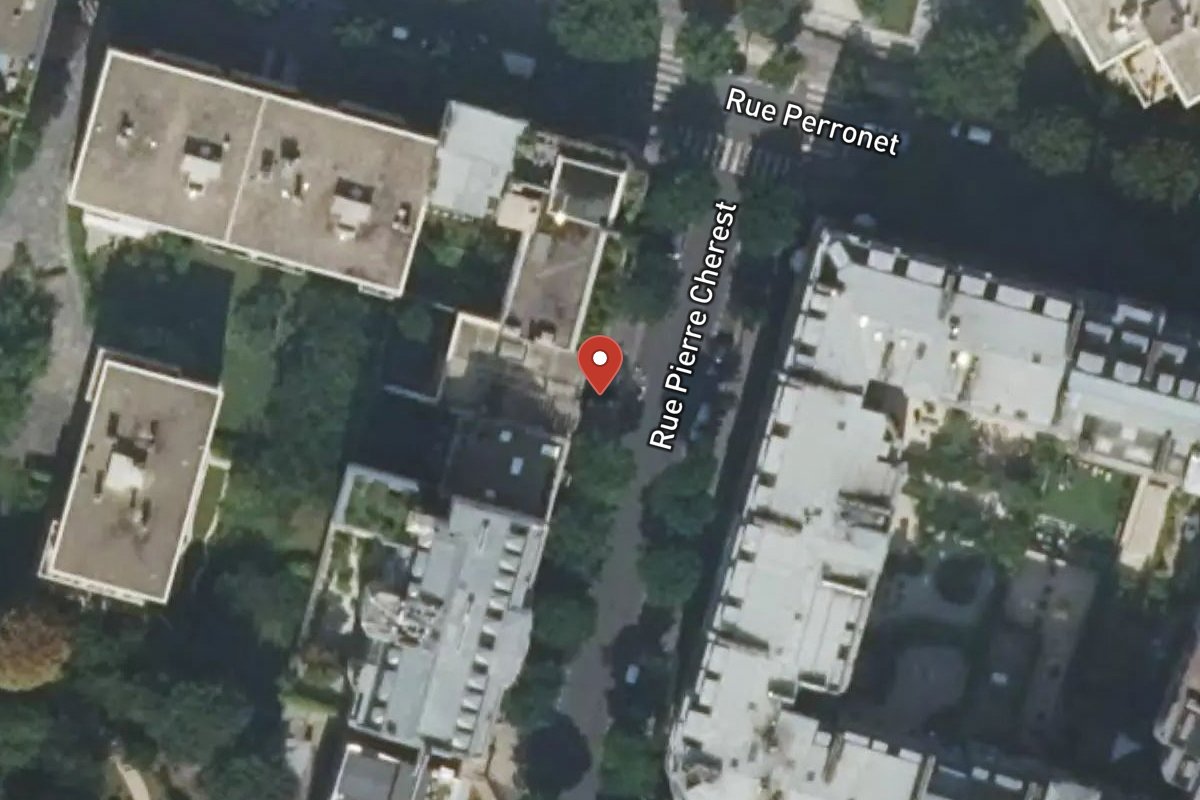 Vue satellite — 13 Rue Pierre Chérest