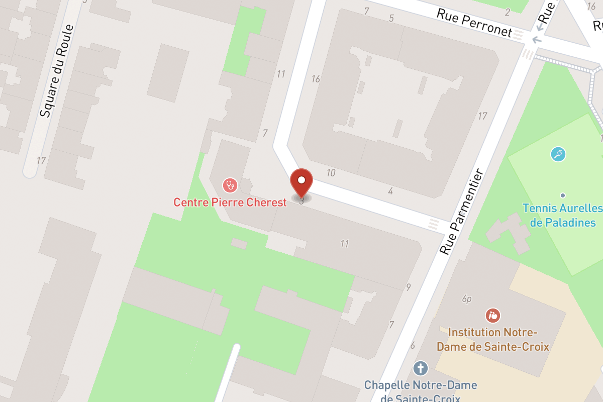 Plan de situation — 3 Rue Pierre Chérest