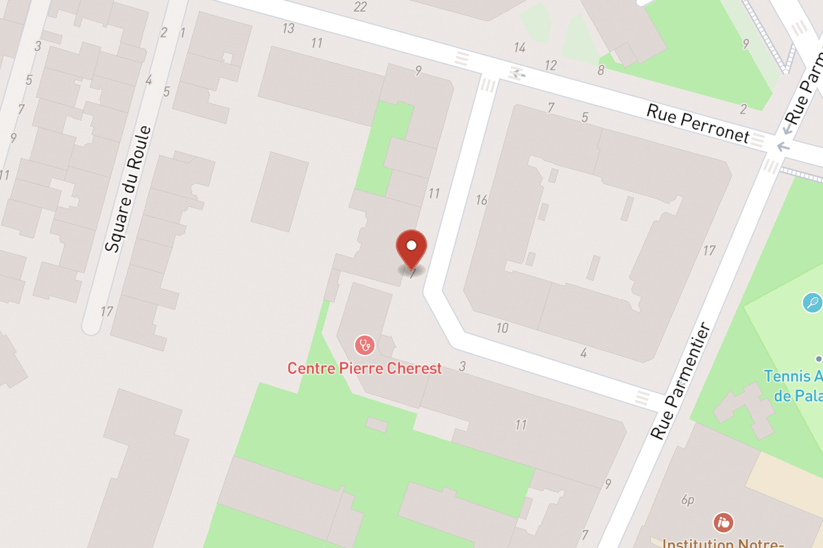 Plan de situation — 7 Rue Pierre Chérest