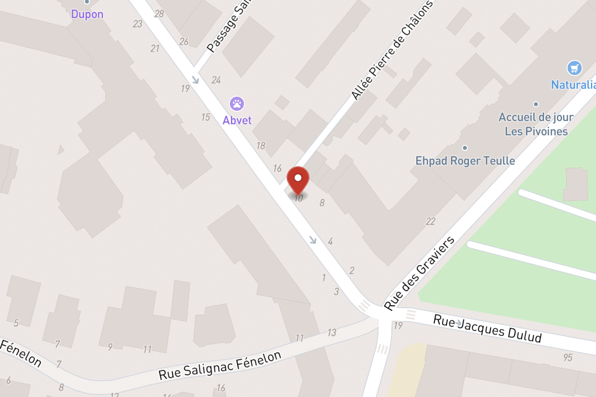 Plan de situation — 10 Rue Pierret