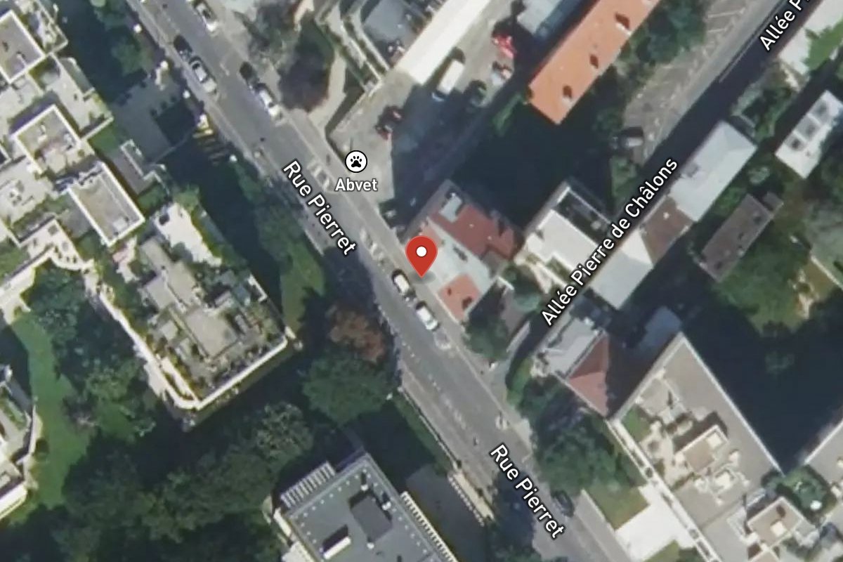 Vue satellite — 18 Rue Pierret