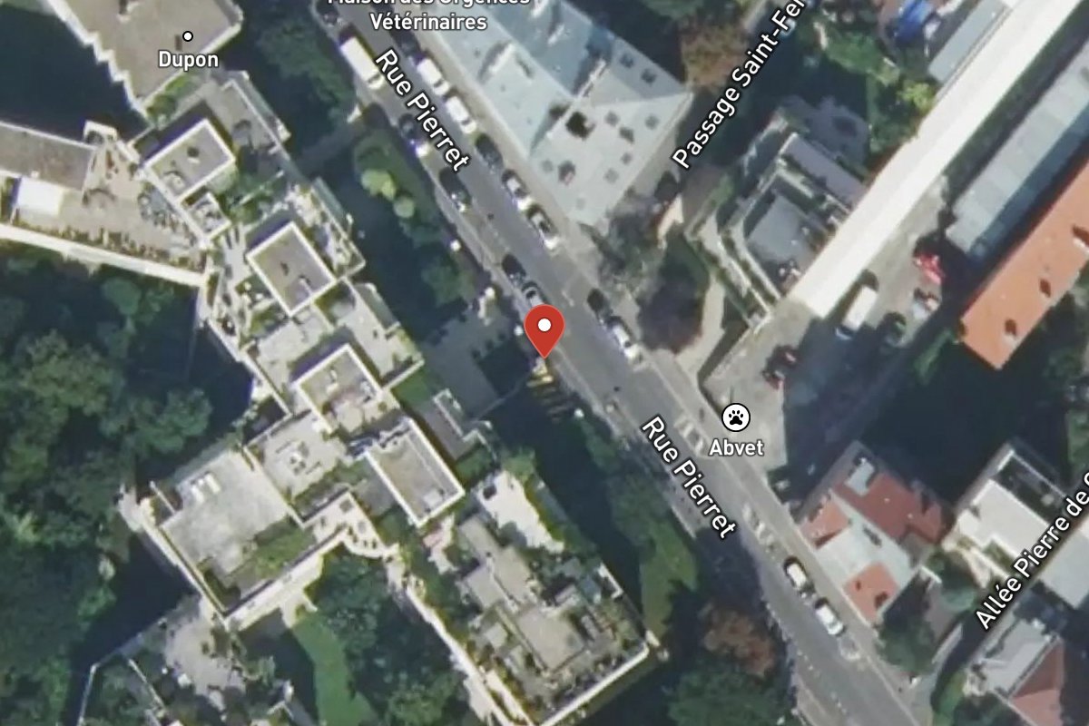 Vue satellite — 19 Rue Pierret