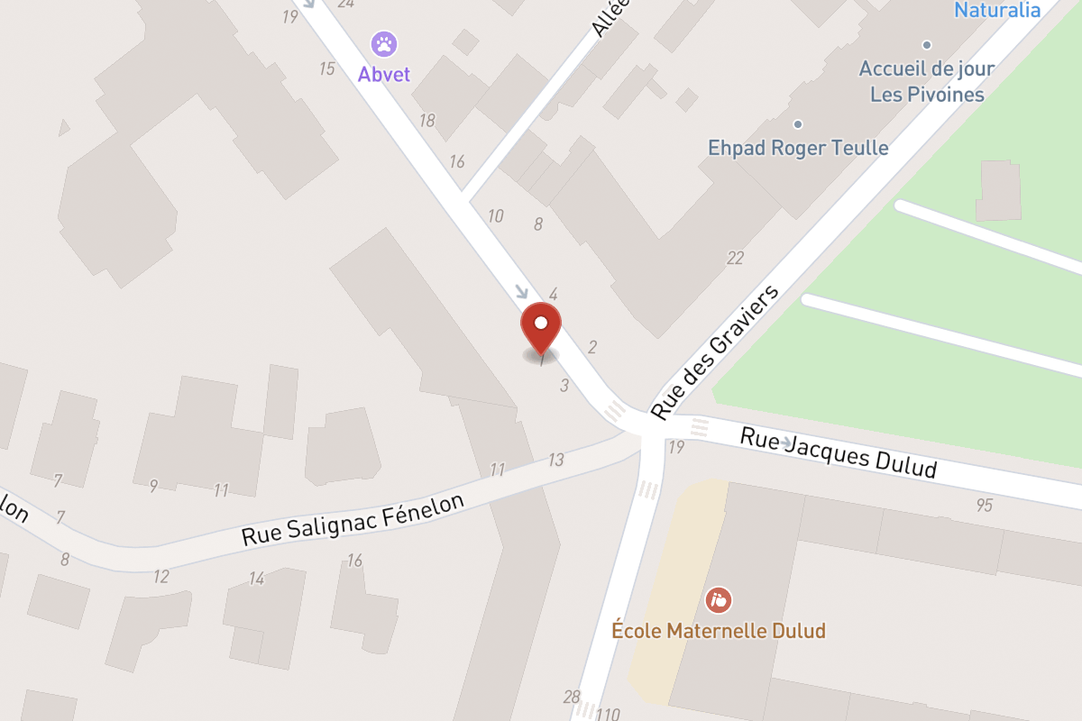 Plan de situation — 1 Rue Pierret