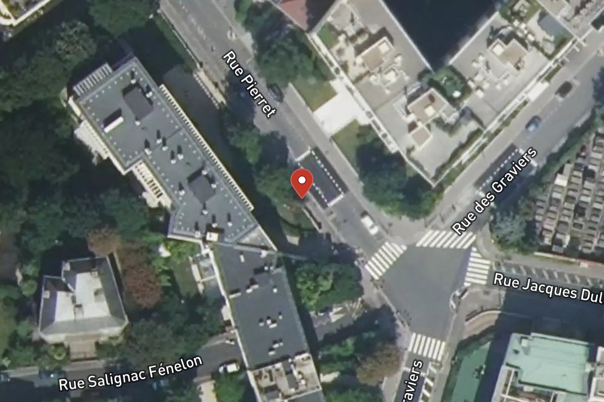 Vue satellite — 1 Rue Pierret