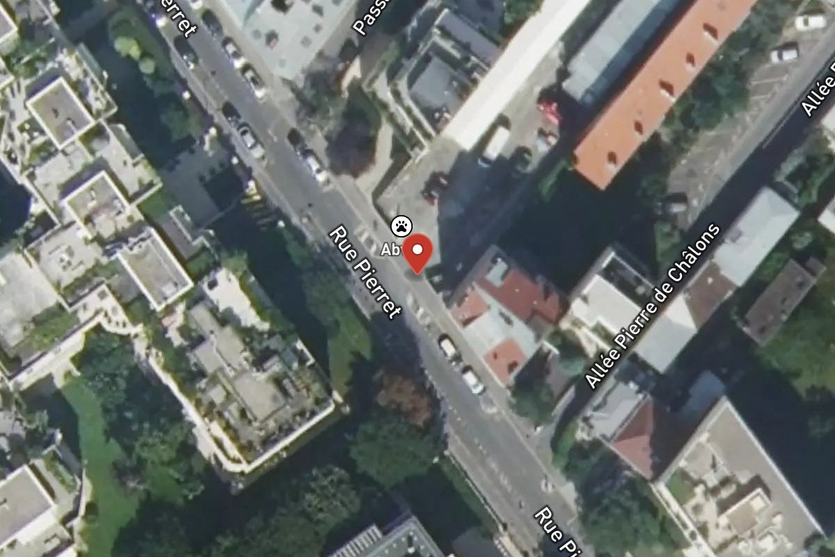 Vue satellite — 20 Rue Pierret