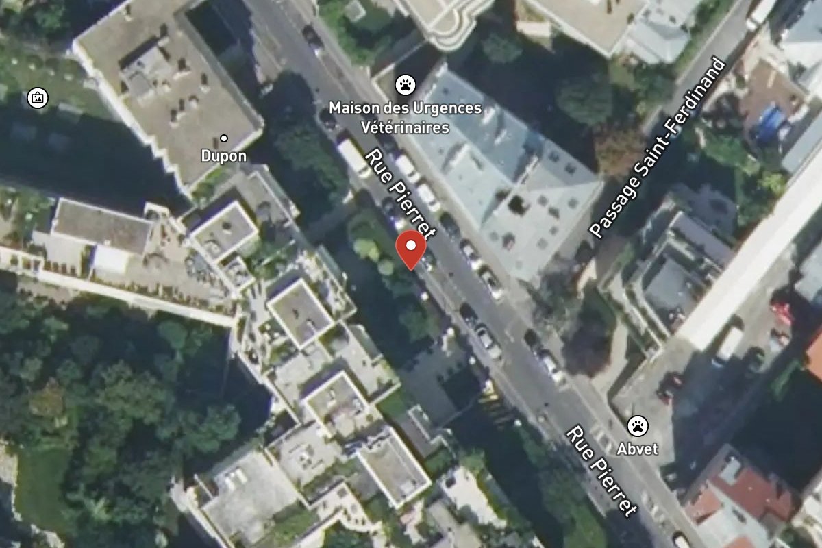 Vue satellite — 21 Rue Pierret