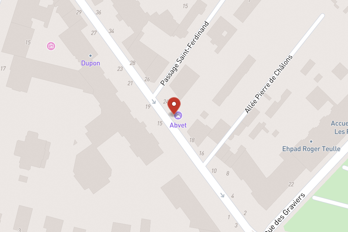 Plan de situation — 22 Rue Pierret