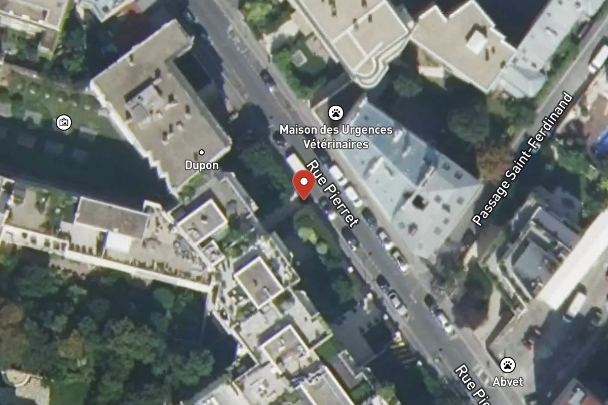 Vue satellite — 23 Rue Pierret
