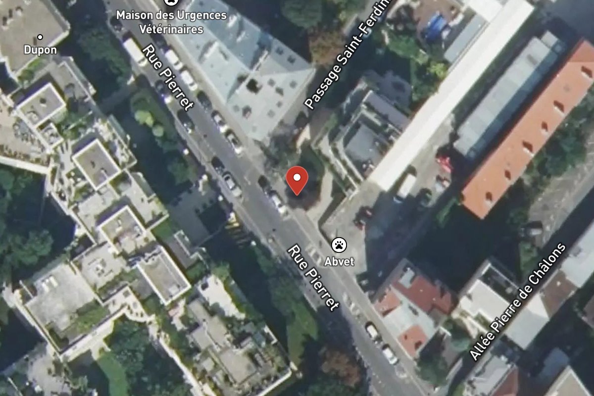 Vue satellite — 24 Rue Pierret