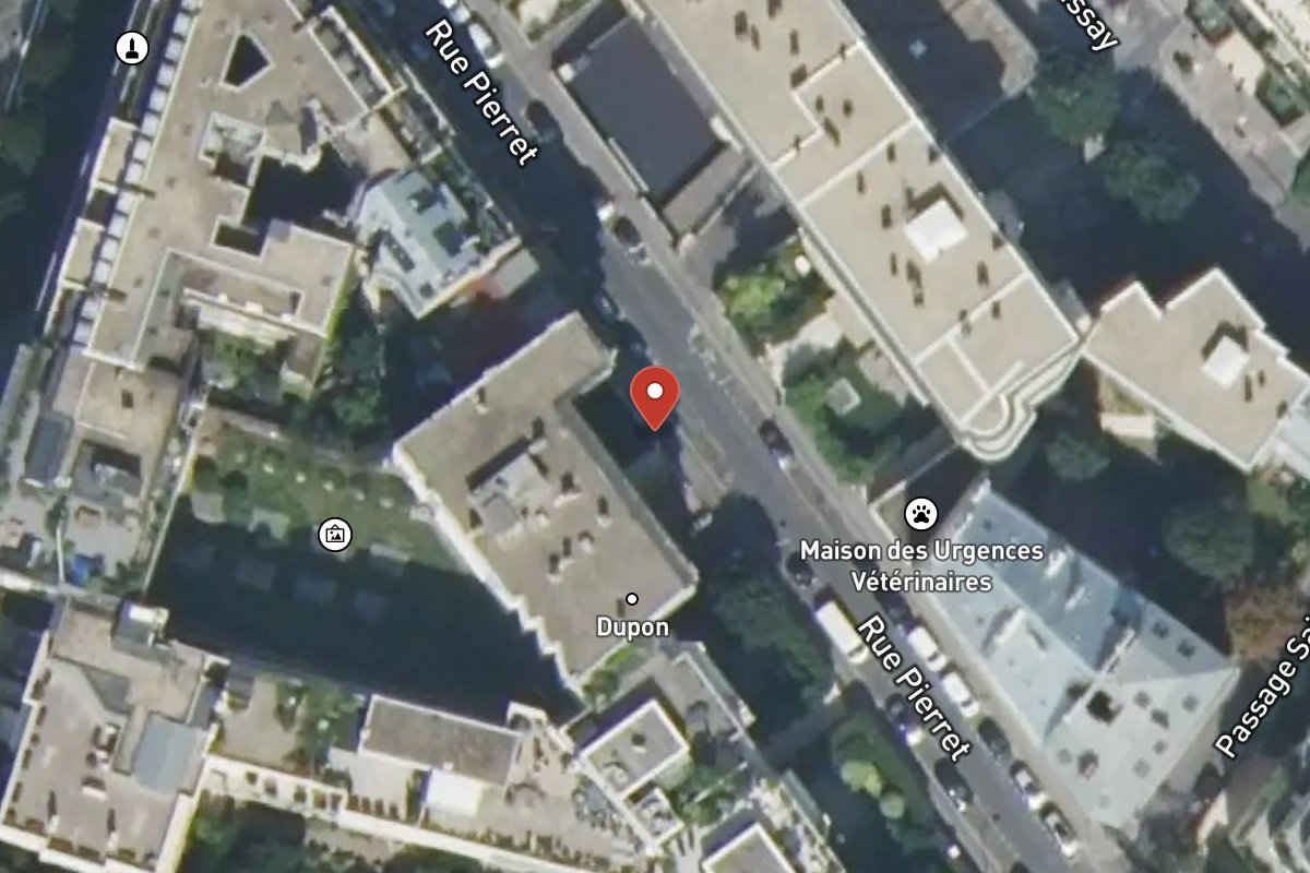 Vue satellite — 27 Rue Pierret