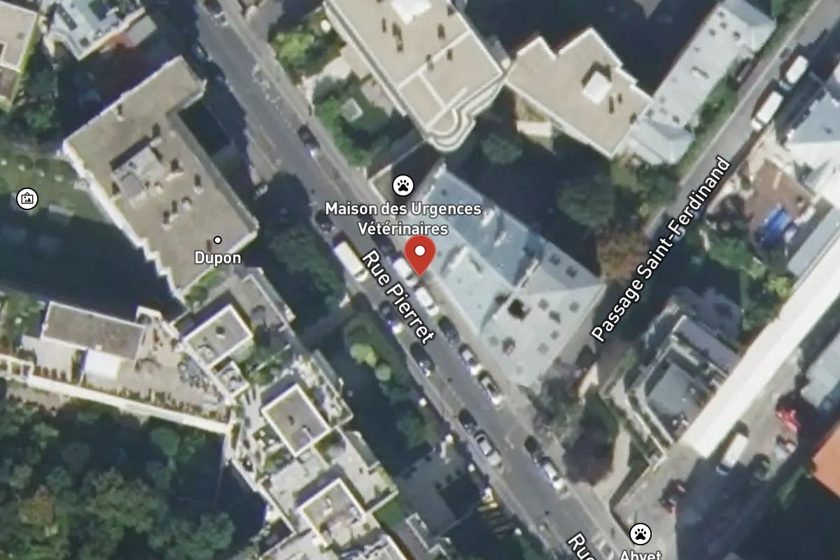 Vue satellite — 28 Rue Pierret