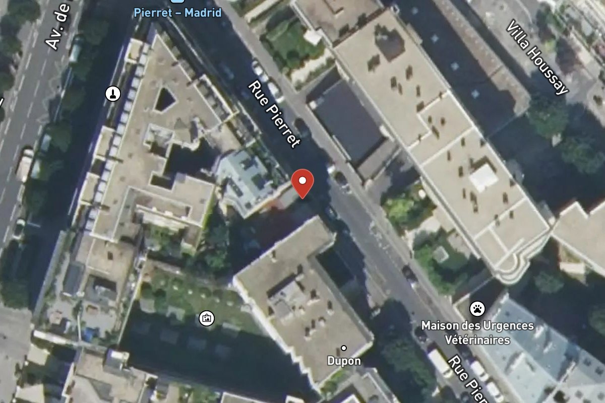 Vue satellite — 29 Rue Pierret