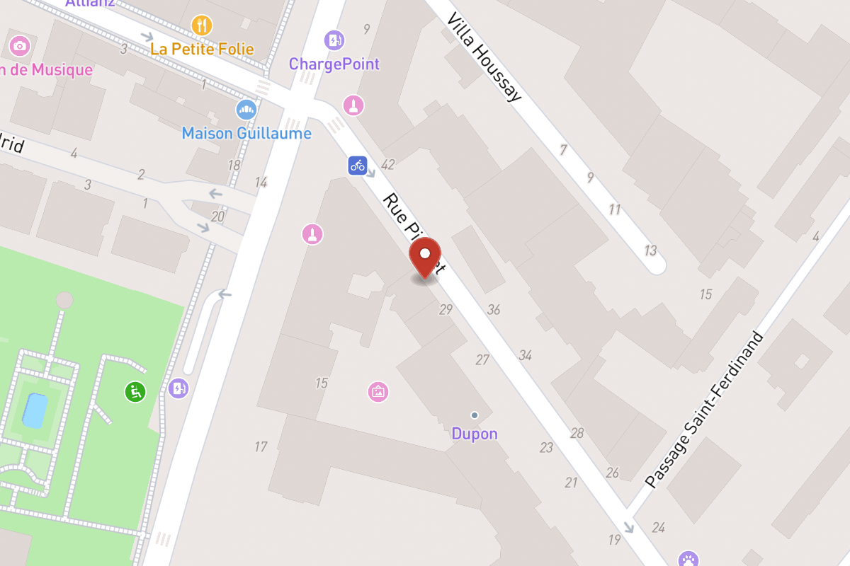Plan de situation — 31 Rue Pierret
