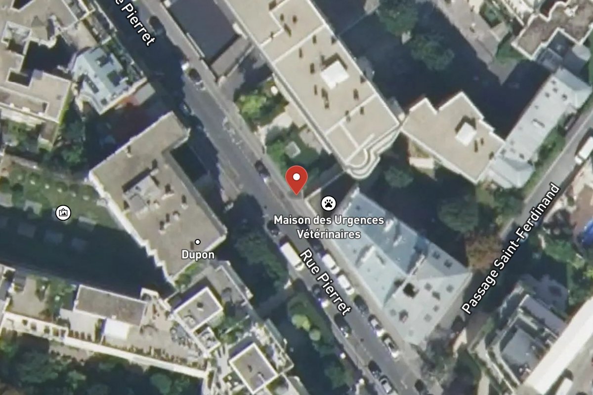 Vue satellite — 32 Rue Pierret