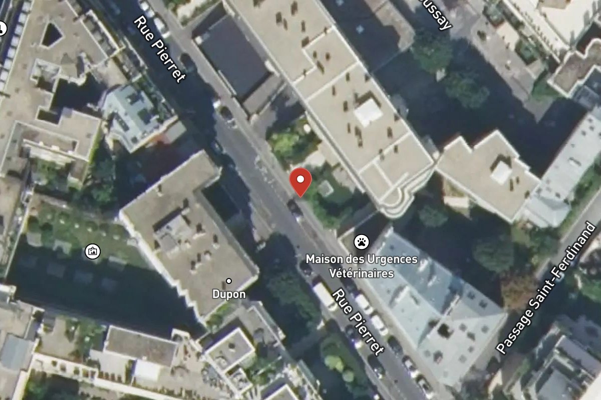 Vue satellite — 34 Rue Pierret