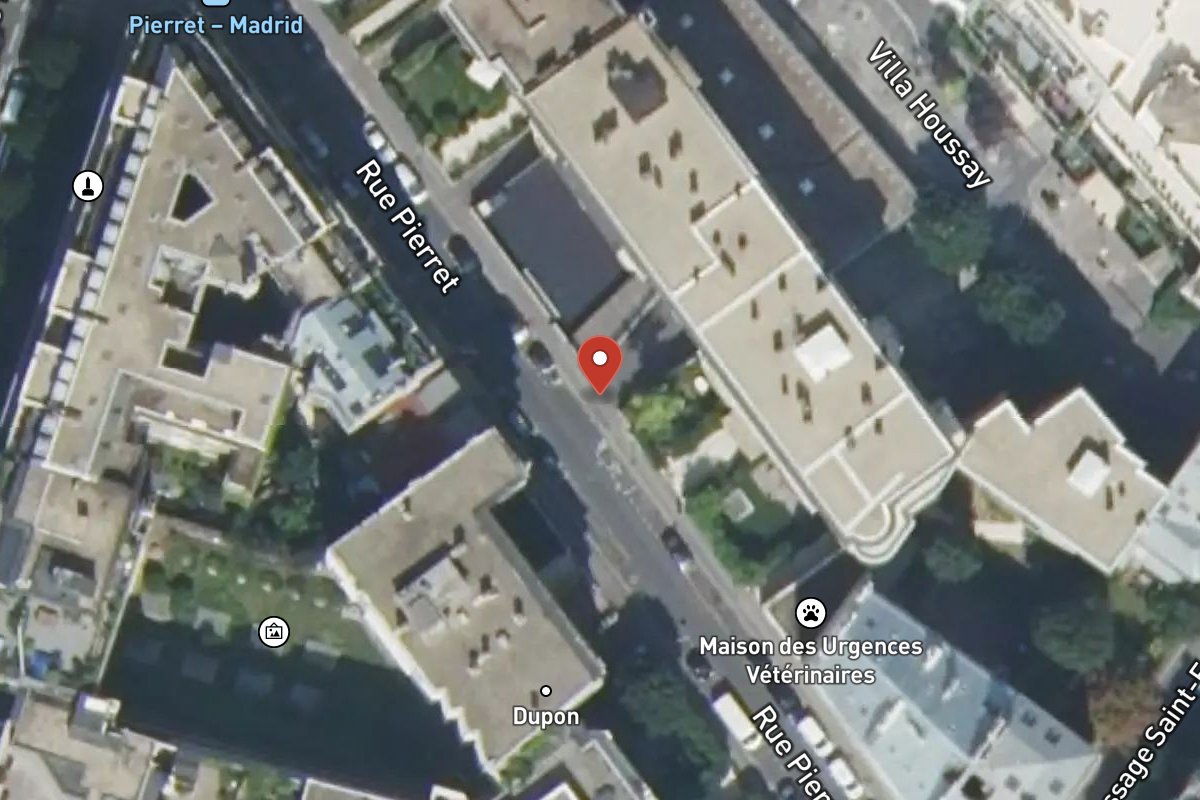Vue satellite — 36 Rue Pierret