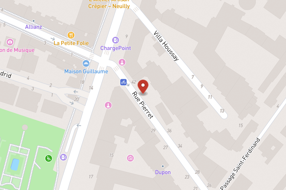 Plan de situation — 40 Rue Pierret