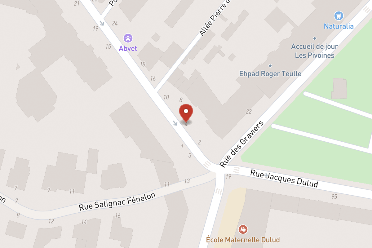 Plan de situation — 4 Rue Pierret