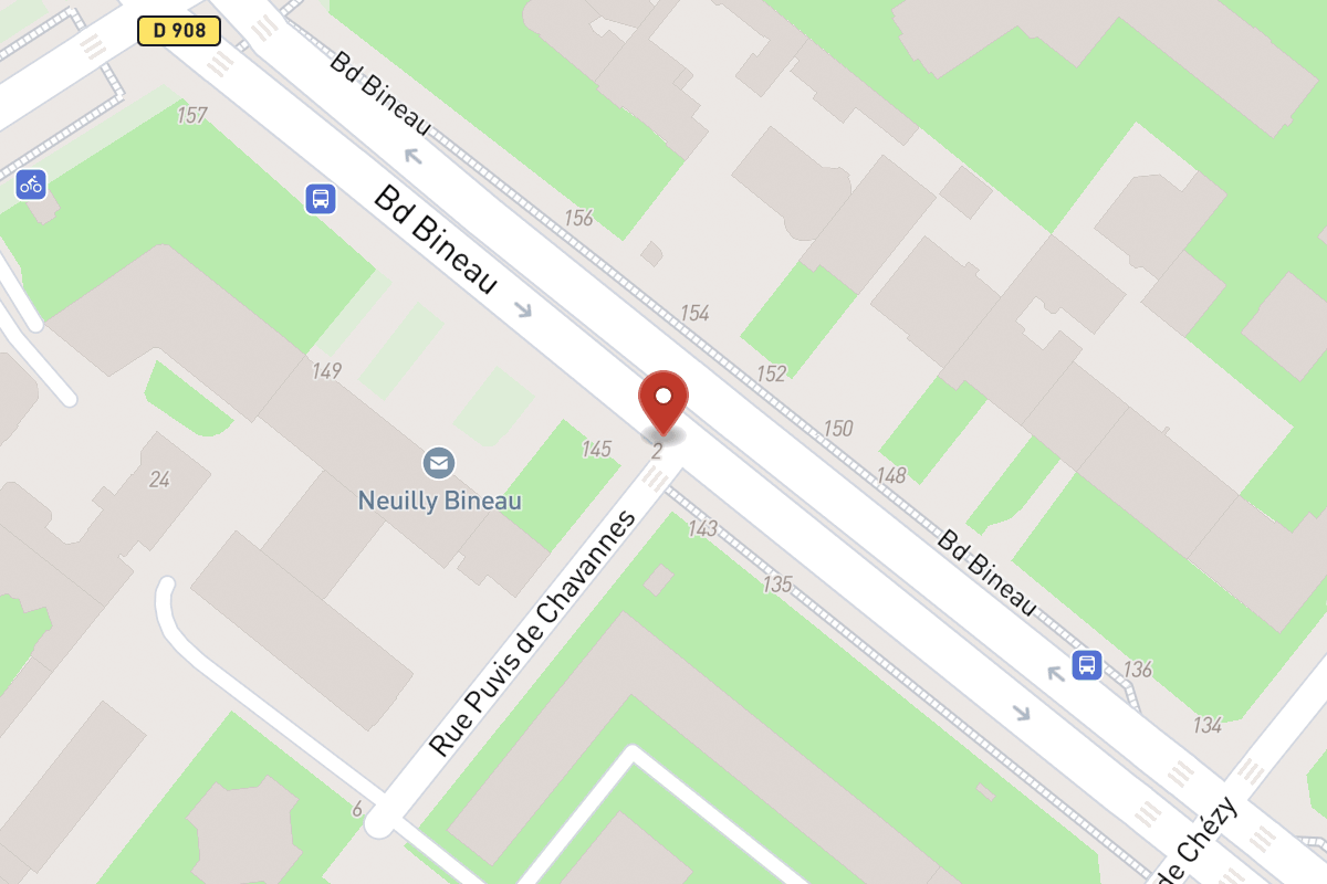Plan de situation — 2BIS Rue Puvis de Chavannes