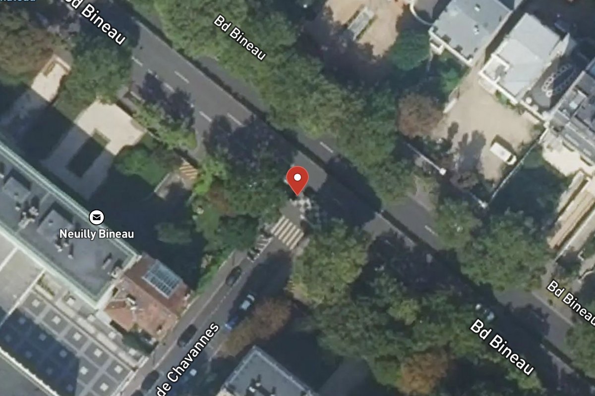 Vue satellite — 2BIS Rue Puvis de Chavannes