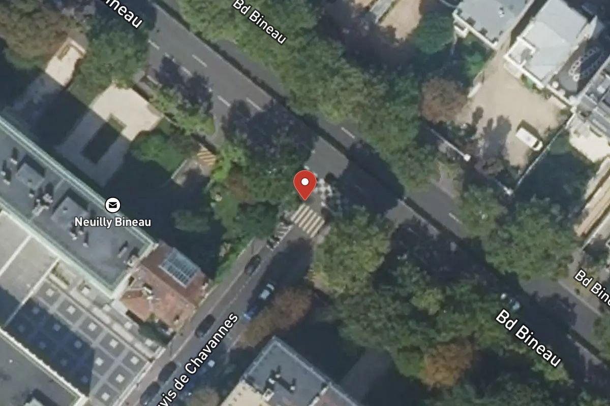 Vue satellite — 2 Rue Puvis de Chavannes