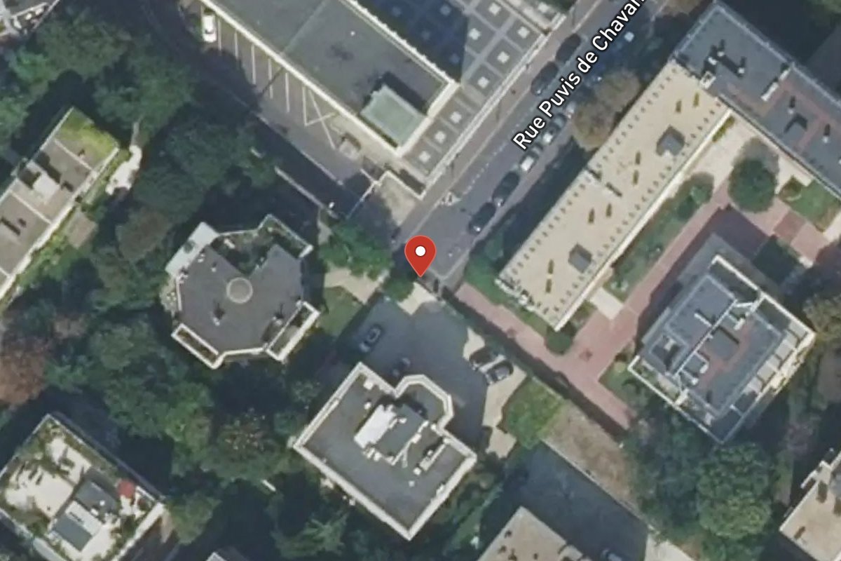 Vue satellite — 3 Rue Puvis de Chavannes