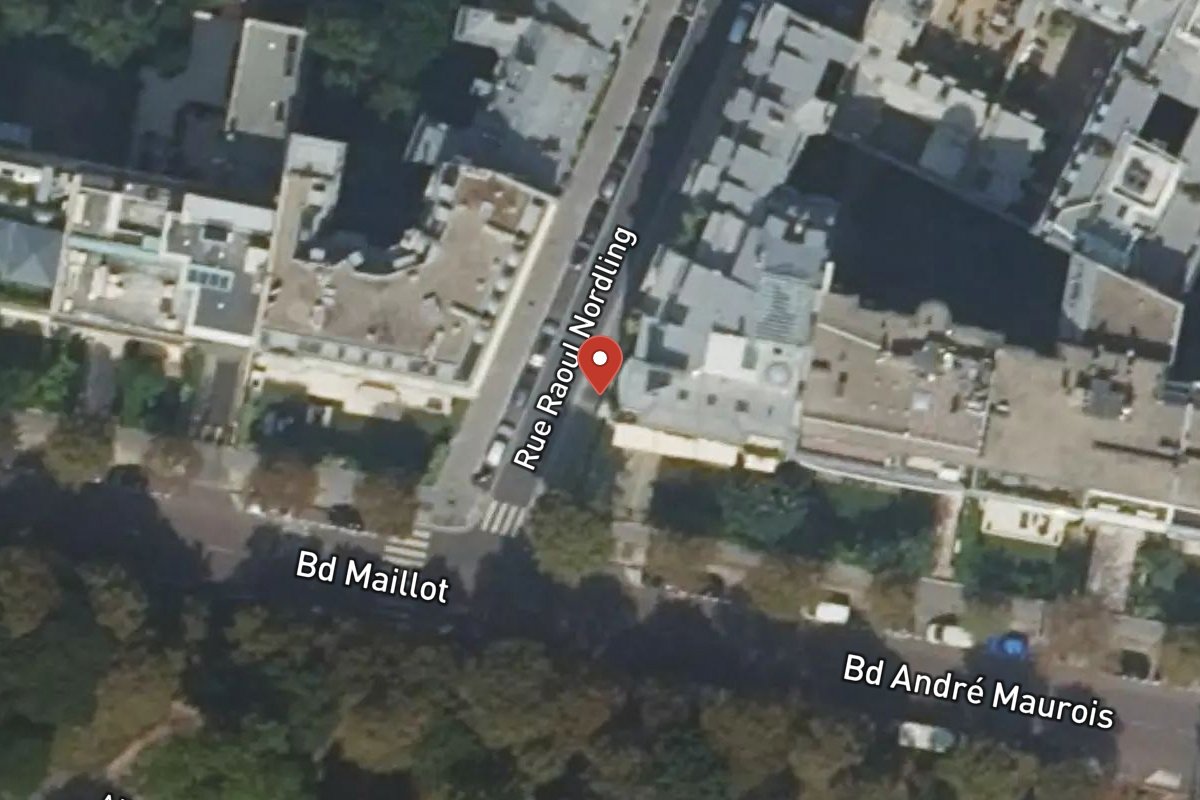 Vue satellite — 2 Rue Raoul Nordling