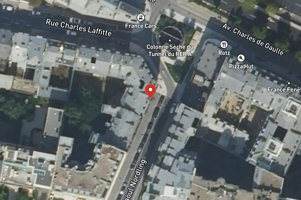 Vue satellite — 5 Rue Raoul Nordling