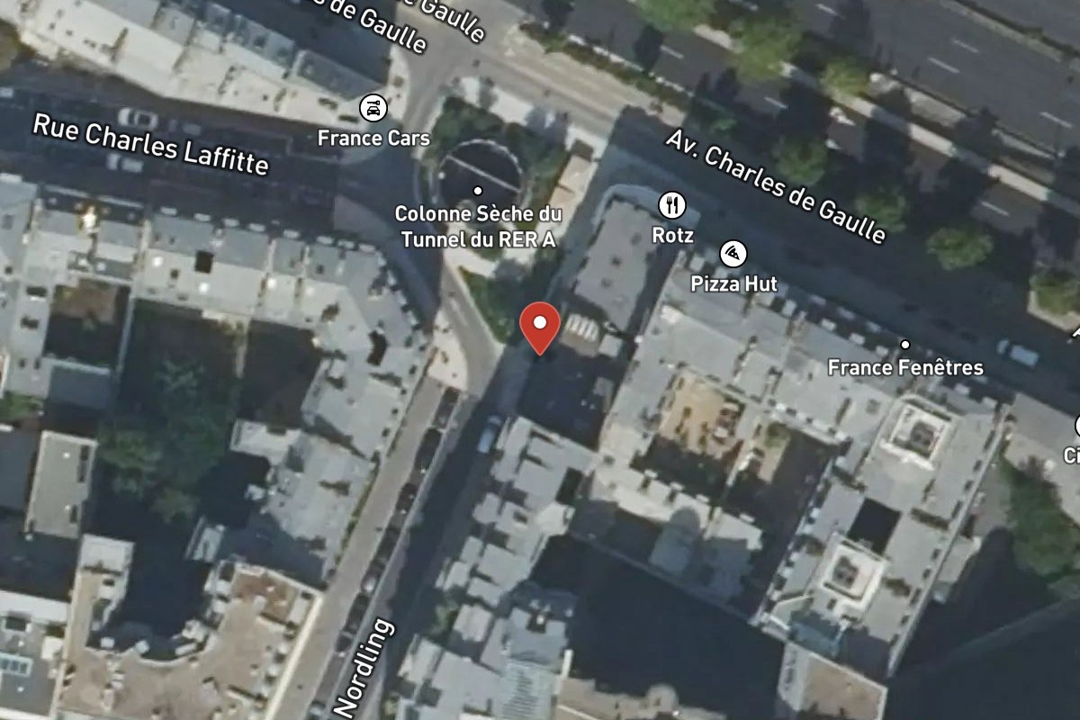 Vue satellite — 6 Rue Raoul Nordling