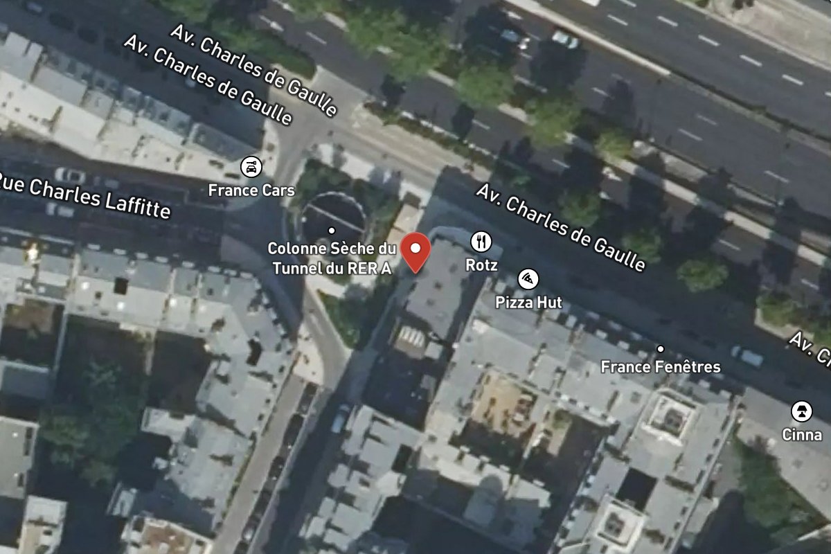 Vue satellite — 8 Rue Raoul Nordling