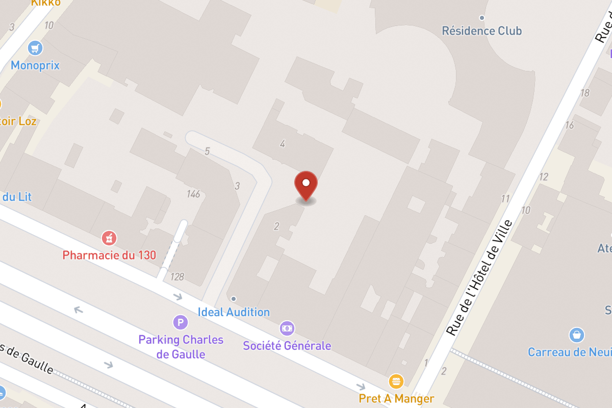 Plan de situation — 2BIS Rue Rigaud