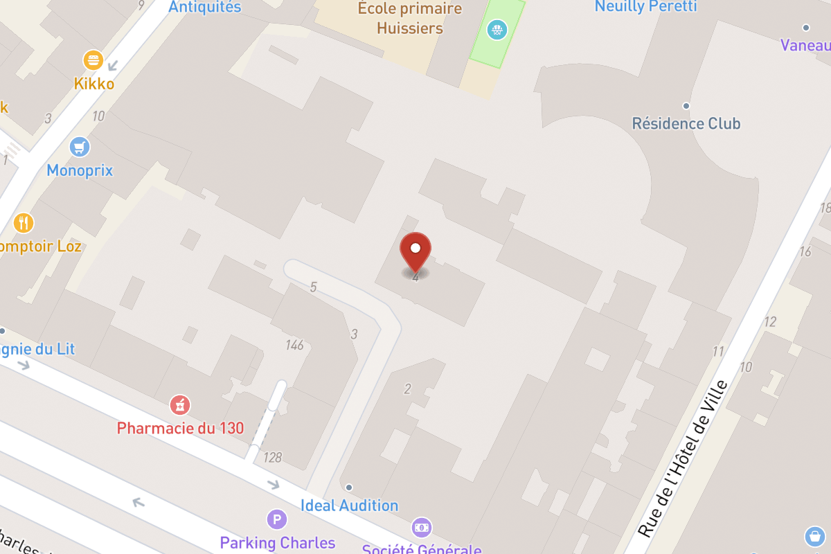 Plan de situation — 4BIS Rue Rigaud