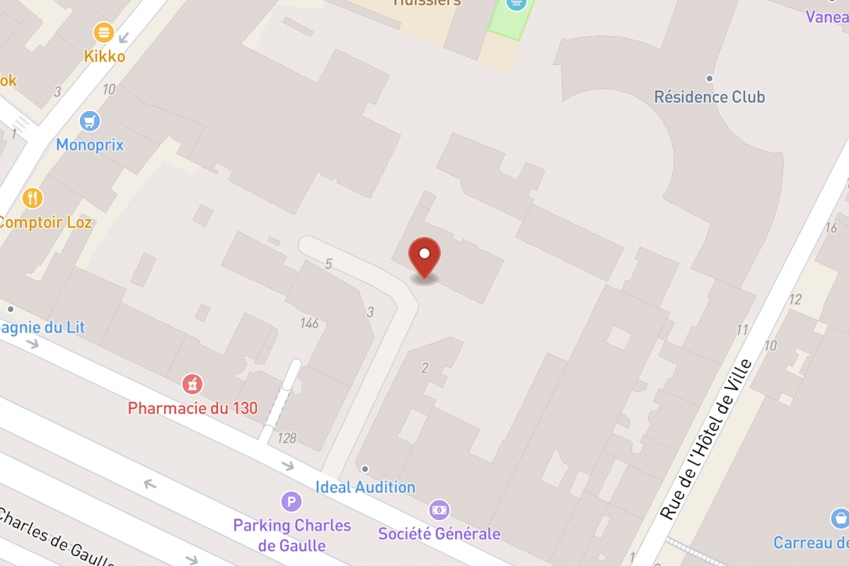 Plan de situation — 4 Rue Rigaud