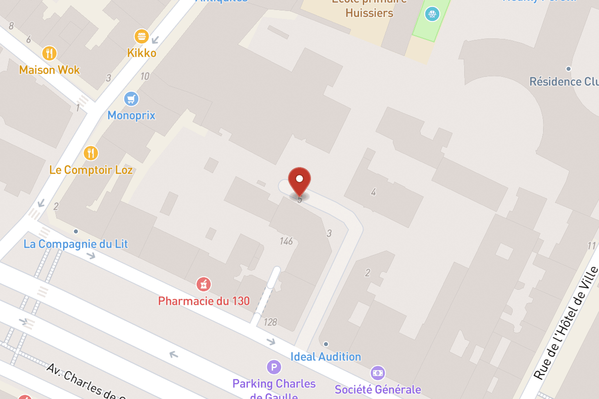 Plan de situation — 5 Rue Rigaud