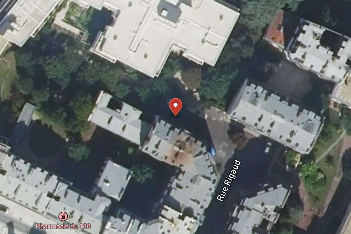 Vue satellite — 5 Rue Rigaud