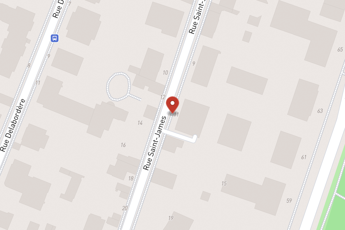 Plan de situation — 11 Rue Saint-James