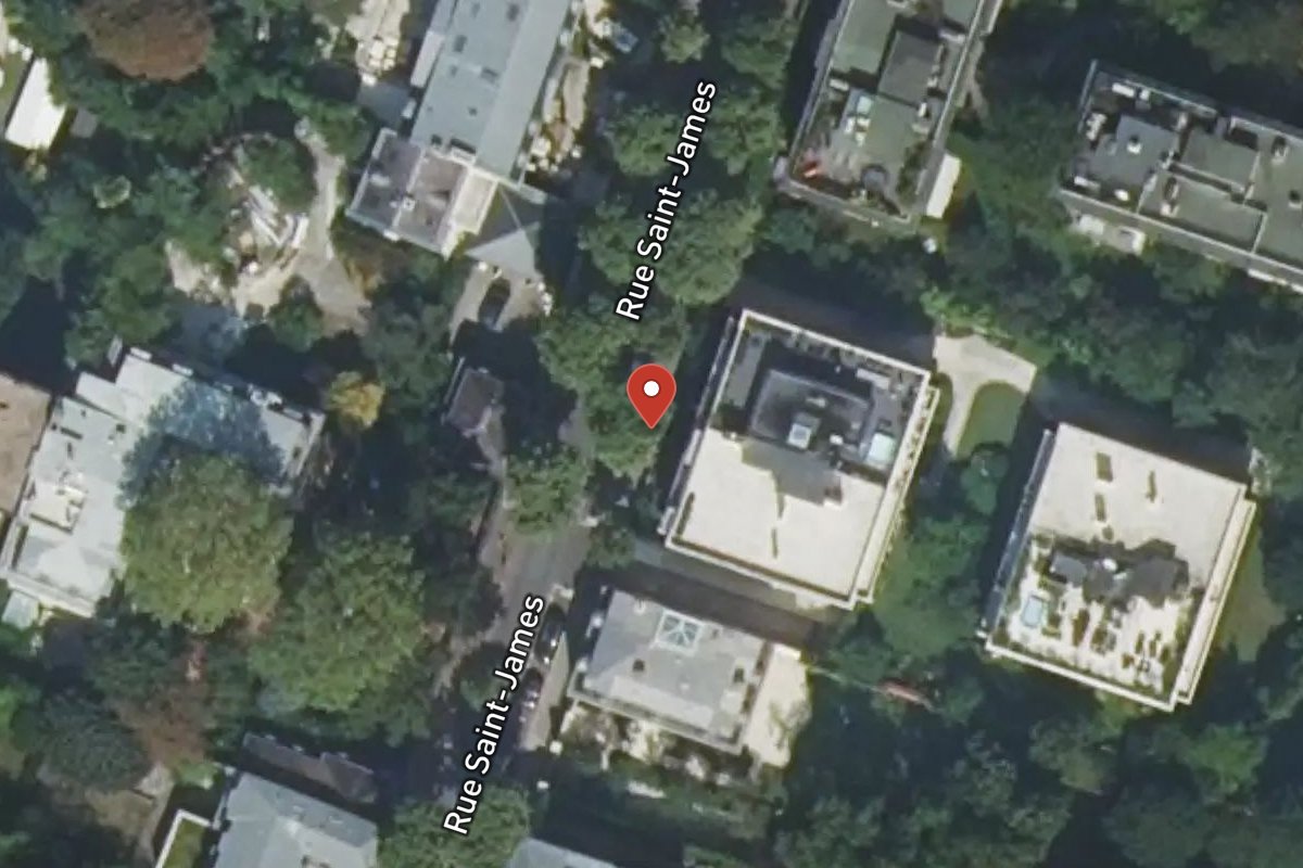 Vue satellite — 11 Rue Saint-James