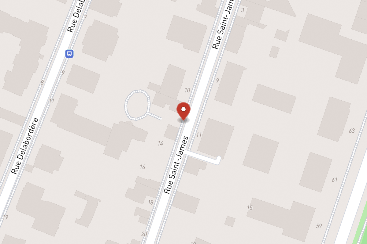 Plan de situation — 12 Rue Saint-James