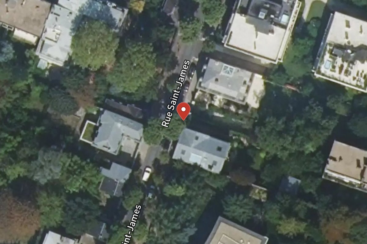 Vue satellite — 17 Rue Saint-James