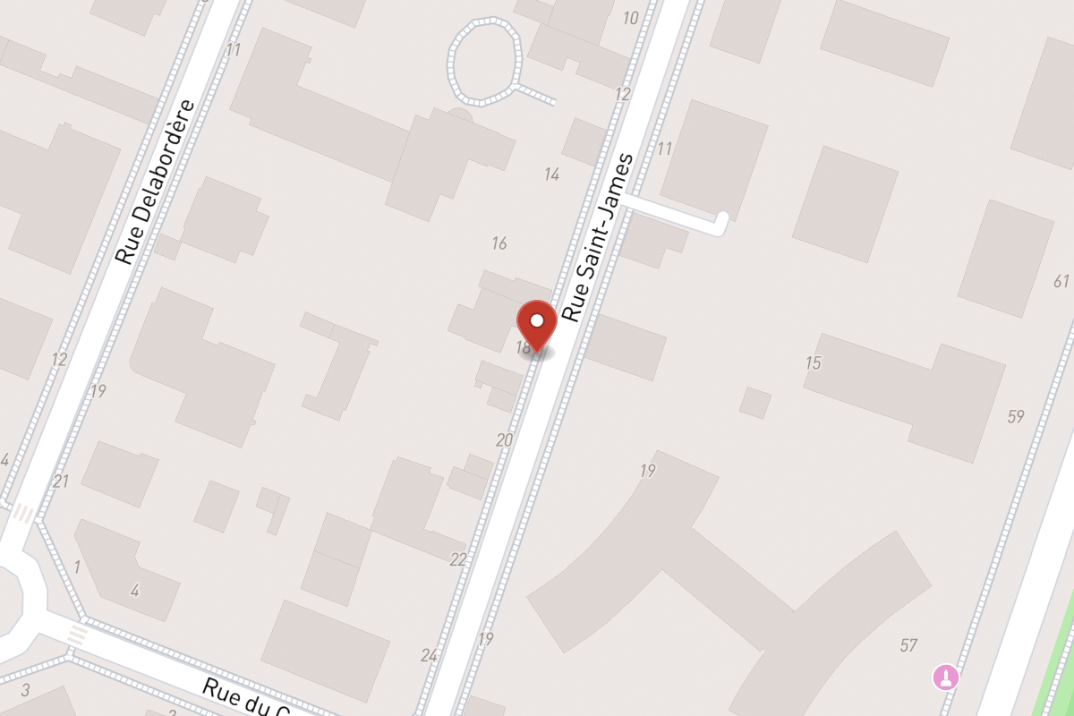 Plan de situation — 18 Rue Saint-James