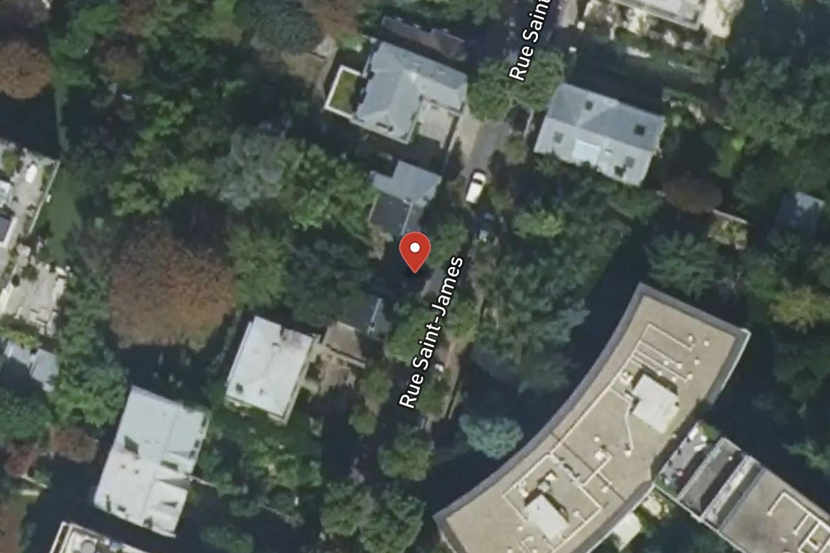 Vue satellite — 20 Rue Saint-James