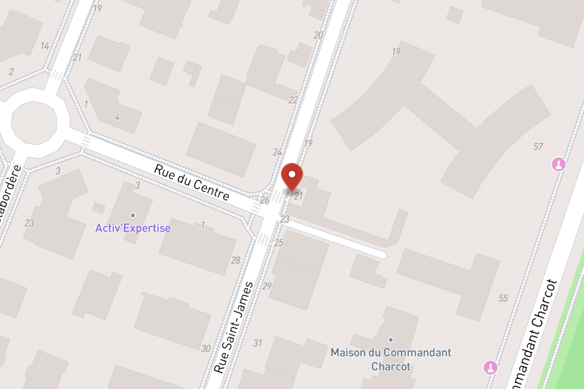 Plan de situation — 21 Rue Saint-James