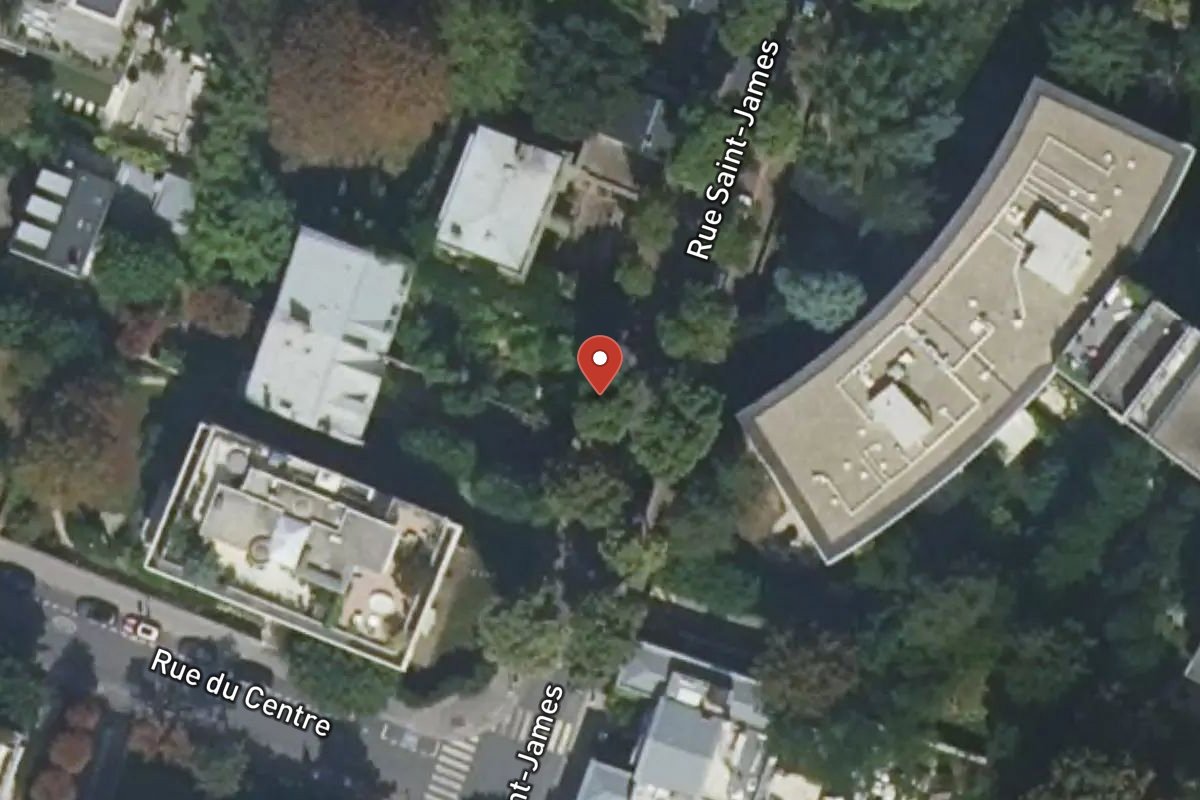 Vue satellite — 22BIS Rue Saint-James