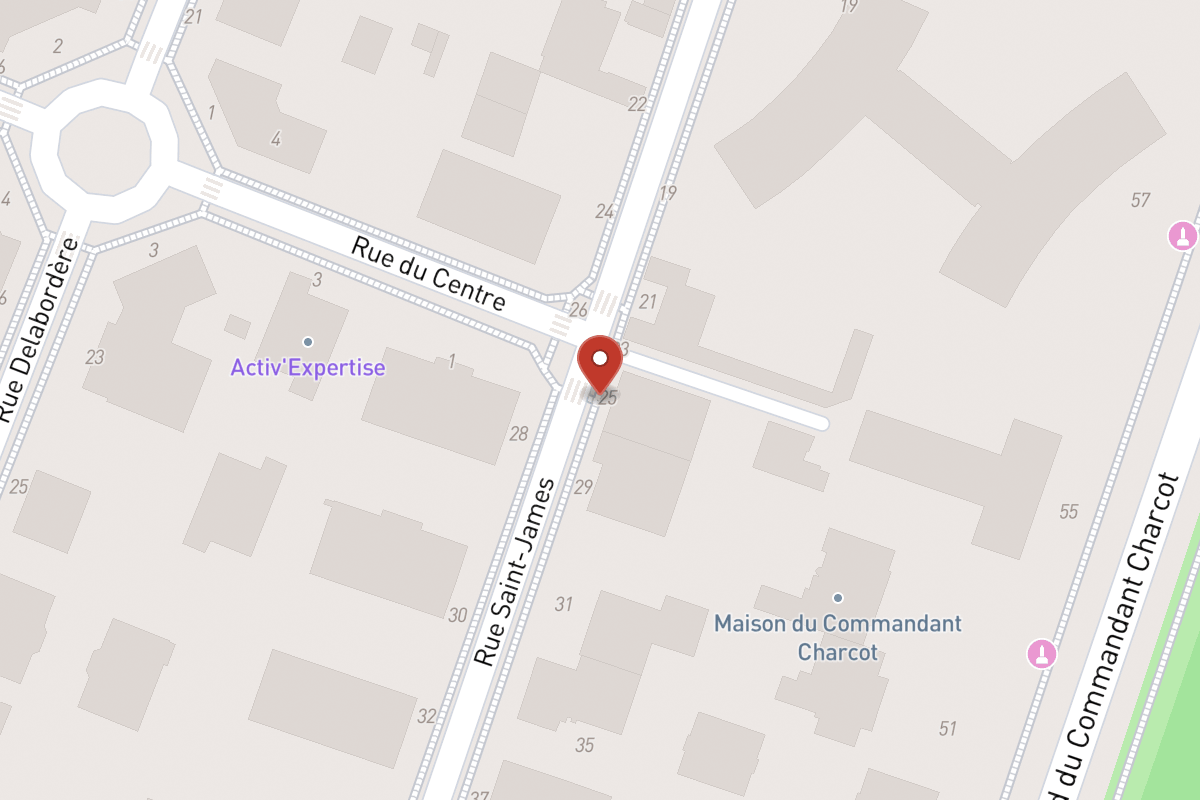 Plan de situation — 25 Rue Saint-James