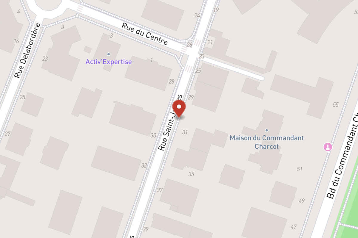 Plan de situation — 27 Rue Saint-James